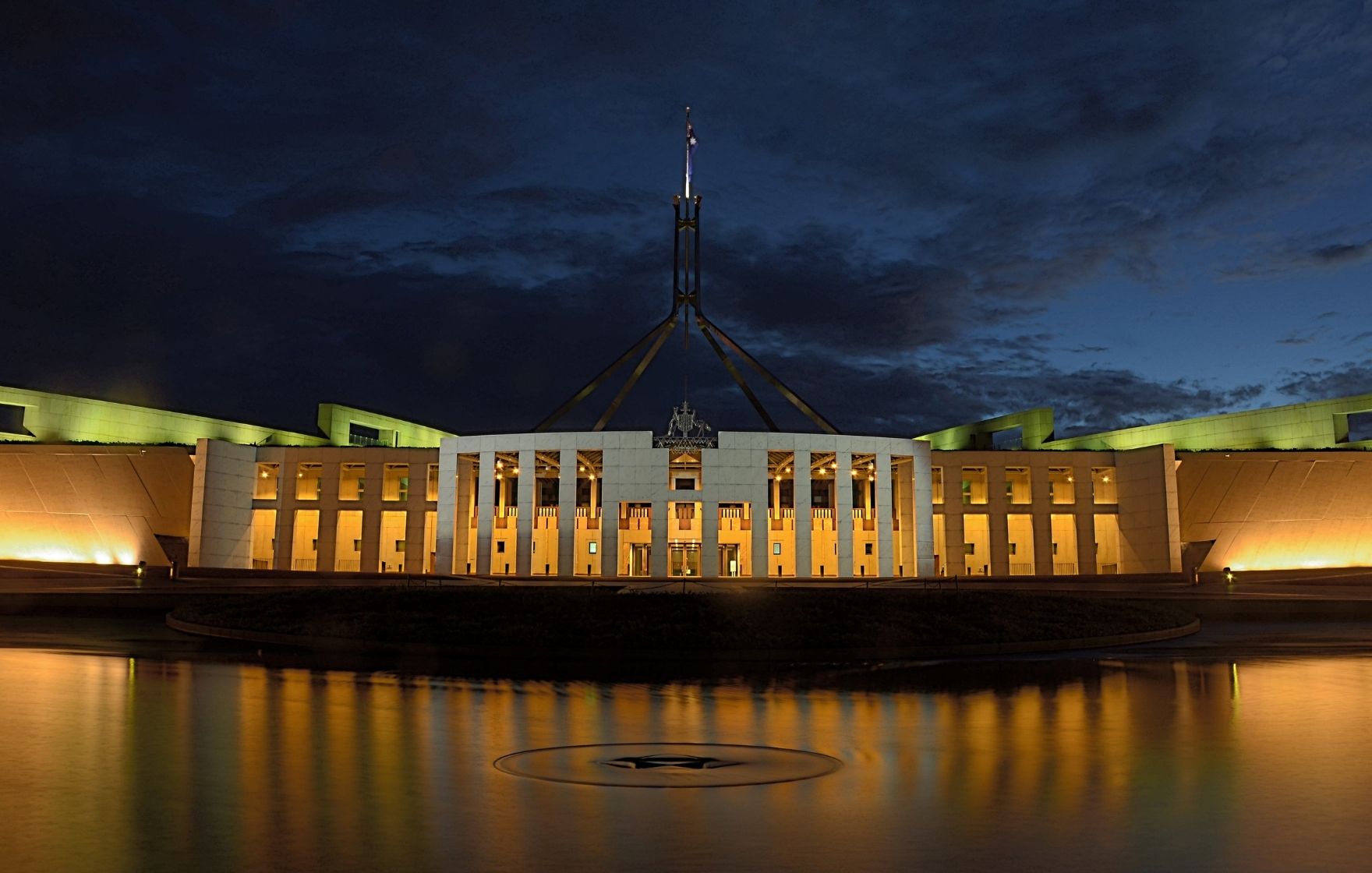 Australian parliament house where the 2020/21 budget was announced